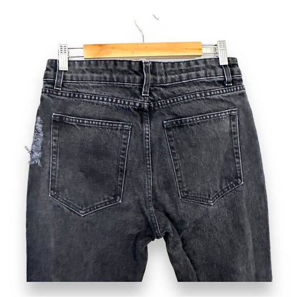 CARMAR | Lace Distressed High Rise Straight Leg Boyfriend Jeans Augusta Faded 27 - Picture 8 of 10